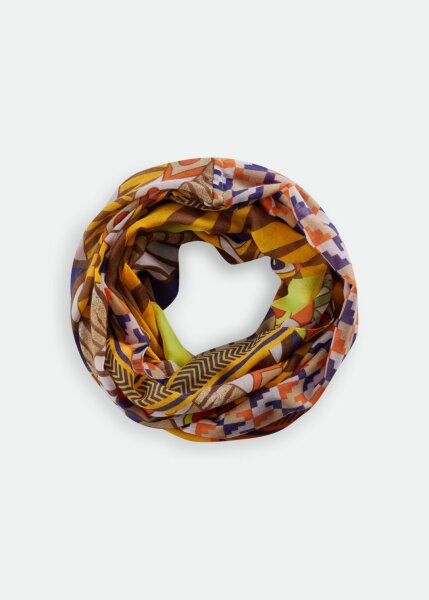 MIXED PATTERNS LOOP RECYCLED ORANGE