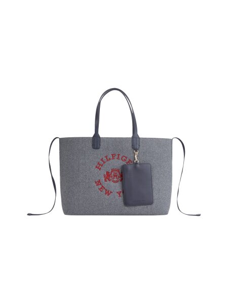 ICONIC TOMMY TOTE WOOL LOGO