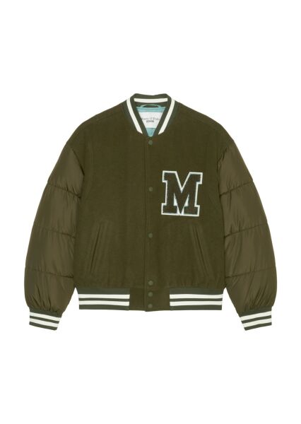 Bomber jacket, padded, zipper