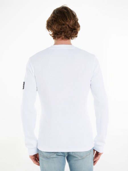 BADGE WAFFLE LS TEE