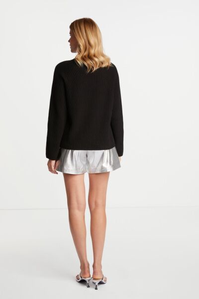Rib Crew neck recycled