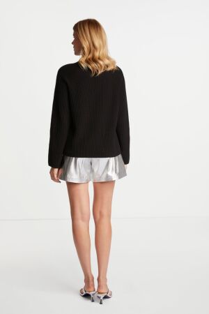 Rib Crew neck recycled