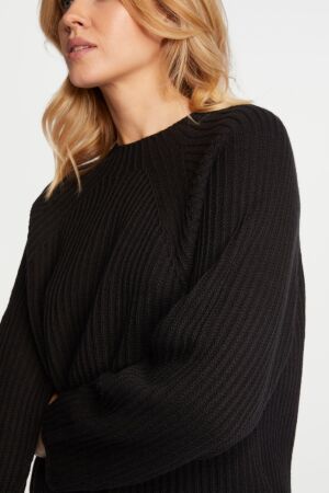 Rib Crew neck recycled