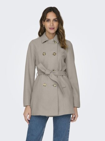 ONLNANCY LIFE FITTED TRENCH COAT OT