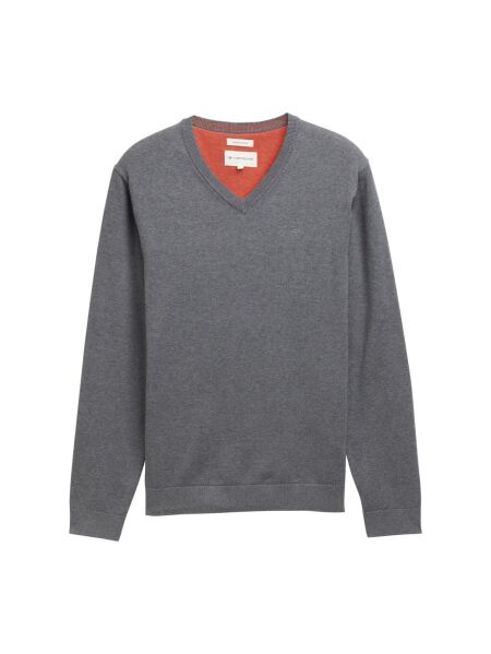 basic v-neck knit