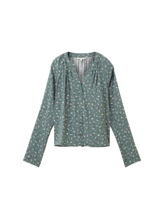 tunic blouse with buttons