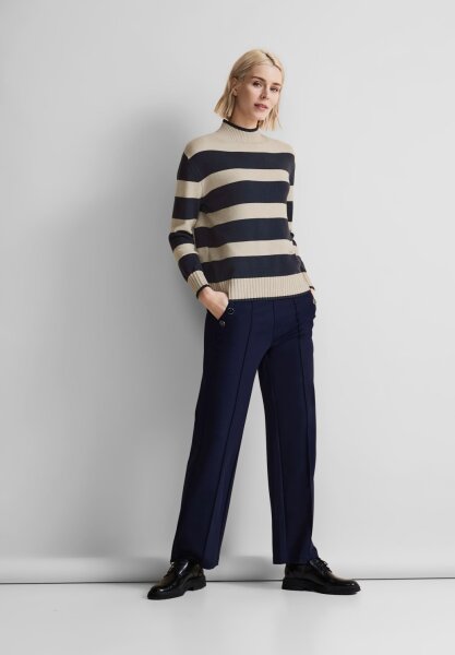 LTD QR striped sweater
