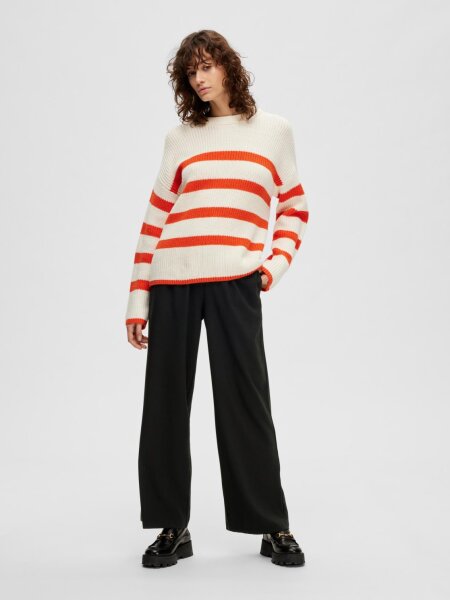 SLFTINNI-RELAXED MW WIDE PANT N NOO