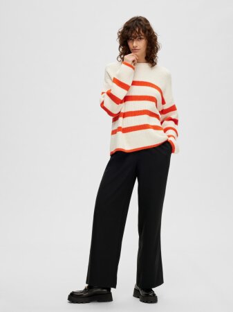 SLFTINNI-RELAXED MW WIDE PANT N NOO