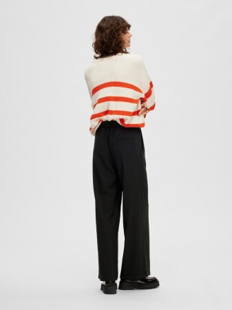 SLFTINNI-RELAXED MW WIDE PANT N NOO