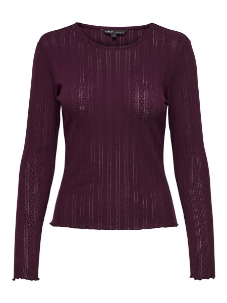 ONLCARLOTTA L/S TOP NOOS JRS