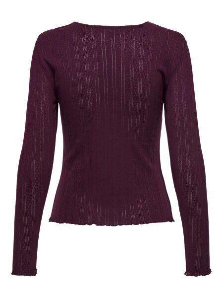ONLCARLOTTA L/S TOP NOOS JRS