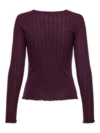 ONLCARLOTTA L/S TOP NOOS JRS