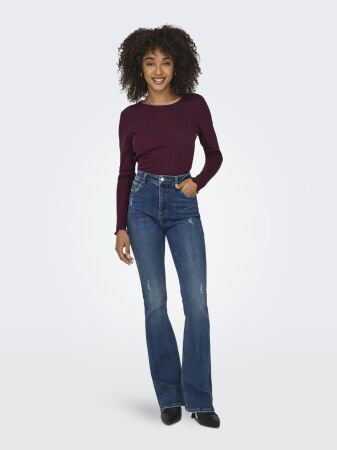 ONLCARLOTTA L/S TOP NOOS JRS