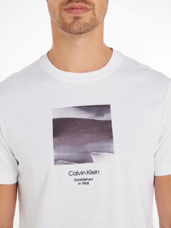 DIFFUSED GRAPHIC T-SHIRT