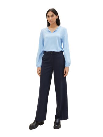 T-shirt blouse vertical stripe