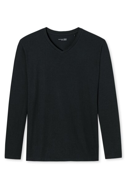 Langarmshirt V-Ausschnitt