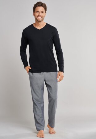 Langarmshirt V-Ausschnitt