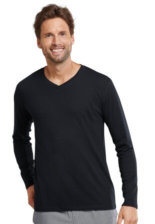 Langarmshirt V-Ausschnitt