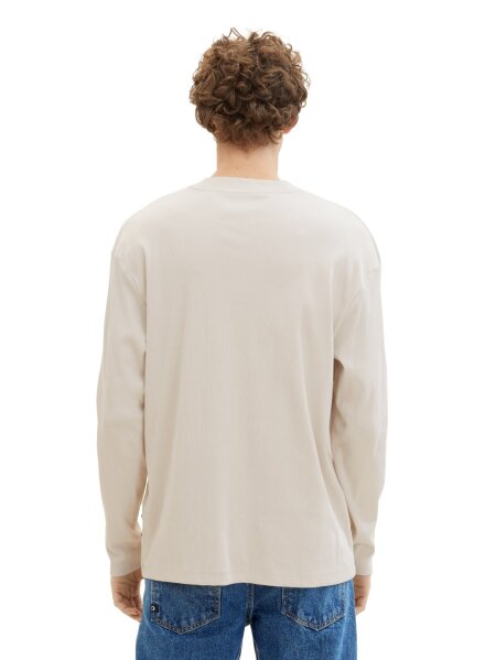 relaxed structured  longsleeve