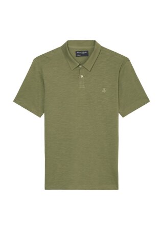 Polo, short sleeve, self fabric col