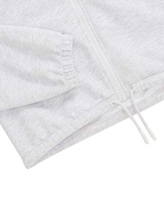 cropped hoody jacket
