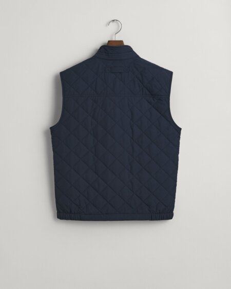 QUILTED WINDCHEATER VEST