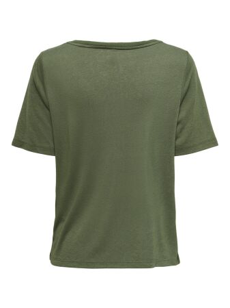 ONLELISE S/S V-NECK TOP JRS NOOS