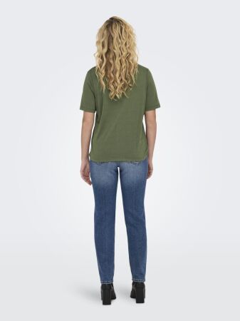 ONLELISE S/S V-NECK TOP JRS NOOS