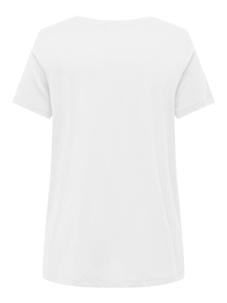 CARBONNIE LIFE S/S V A-SHAPE TEE NO