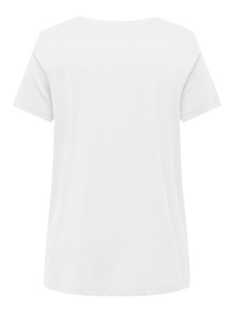 CARBONNIE LIFE S/S V A-SHAPE TEE NO