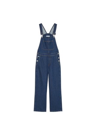 Denim Dungaree, Relaxed Fit, Low Cr