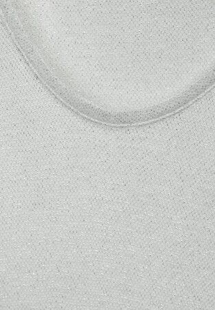 LTD QR v-neck shiny shirt