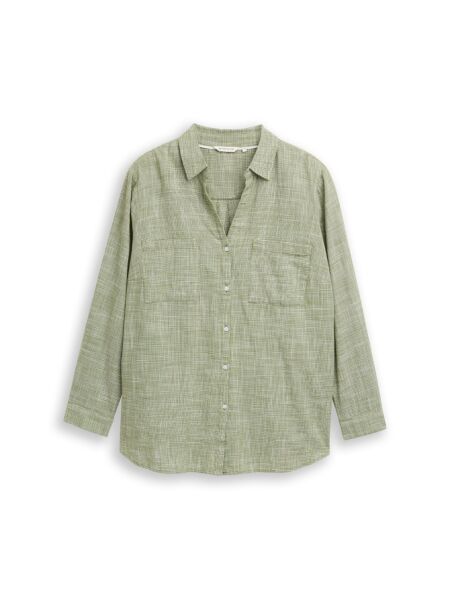 blouse with slub structure