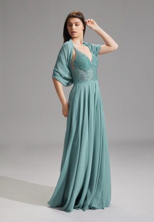 Stola aus Chiffon