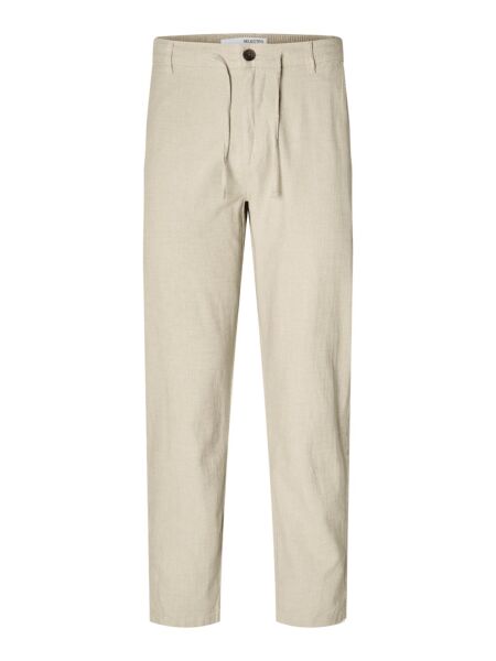 SLH172-SLIMTAPE BRODY LINEN PANT NO