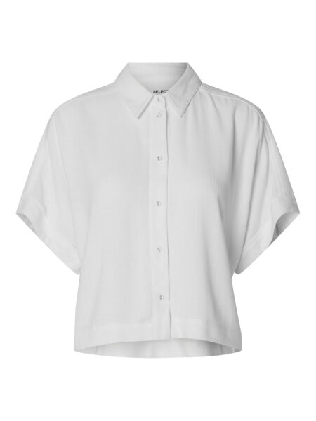 SLFVIVA SS CROPPED SHIRT NOOS