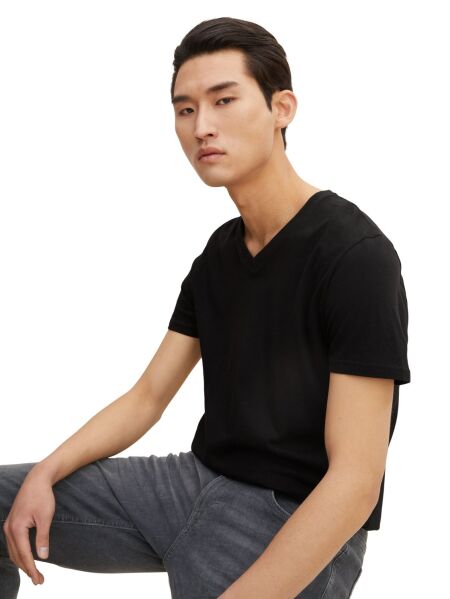double pack v- neck tee