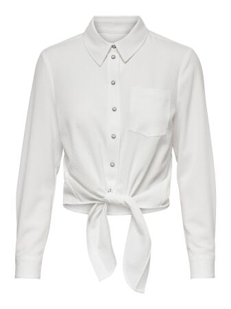 ONLLECEY LS KNOT SHIRT NOOS WVN