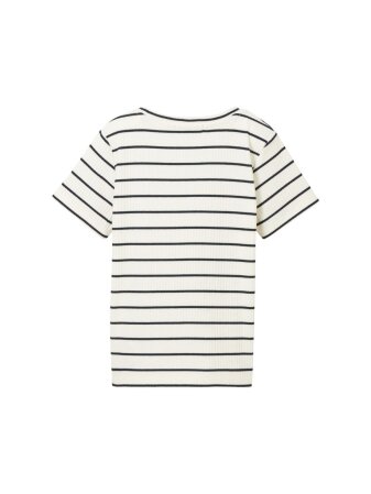 Striped Rib T-shirt