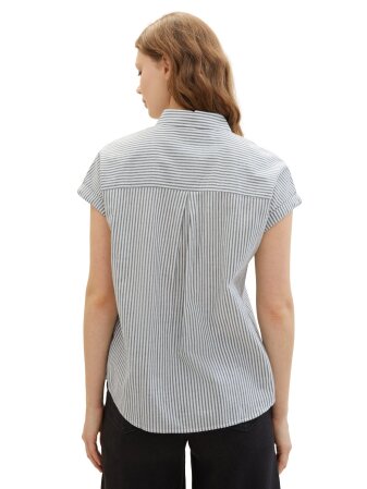 striped shortsleeve shirt