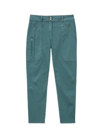 slim pants with cargo details