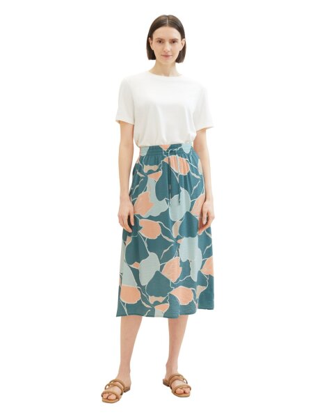 printed airblow skirt