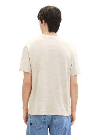 relaxed jacquard t-shirt