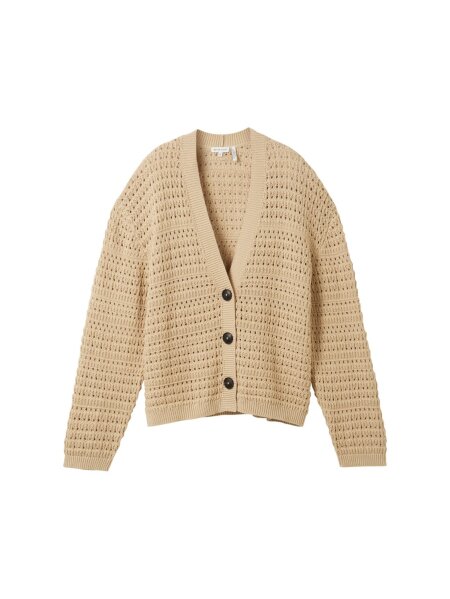 knit cardigan structured