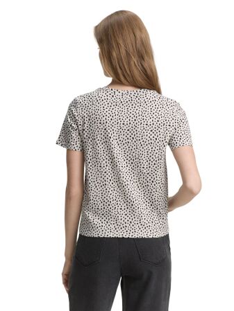 printed knot T-Shirt