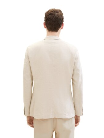 cotton linen blazer