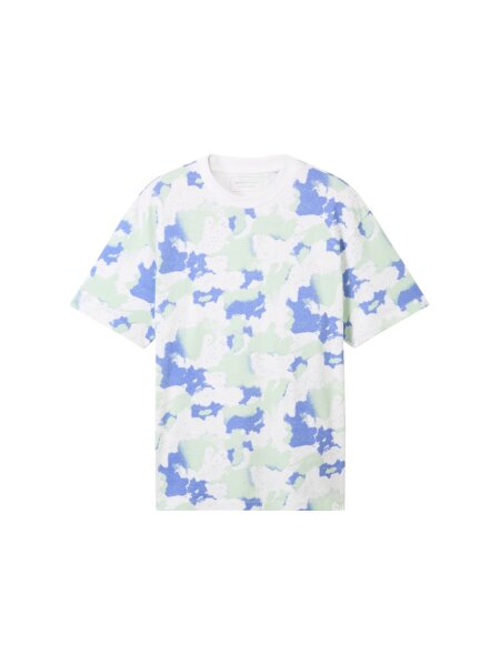 relaxed allover print t-shirt