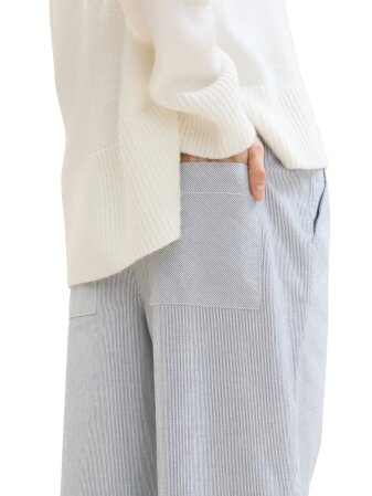 loose fit striped pants