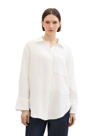 structured blouse shirt